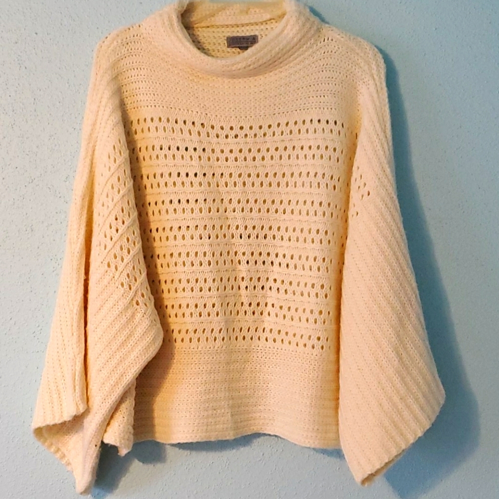 Slouchy cream sweater